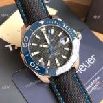 Super Clone TagHeuer Aquaracer Calibre 5 Gray Dial 41mm Watch Swiss Automatic